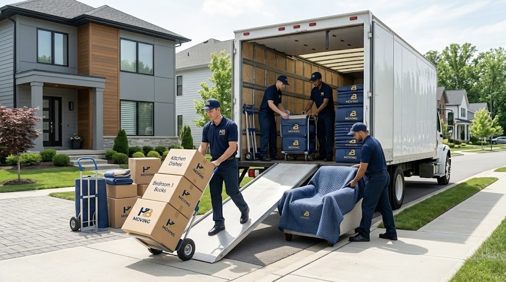 Local moving preparation in Virginia